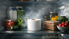 Toalettpapper i kylskåpet? Därför kan det minska dålig lukt och fukt
