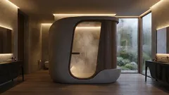 Badkar och duschkabiner är omoderna: En ny badrumstrend tar över 2026