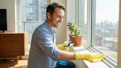 Väteperoxid, tvättsåpa och andra produkter för att bleka gulnad plast