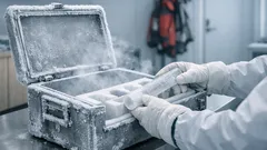 Ett valv i Antarktis bevarar iskärnor innan glaciärerna försvinner