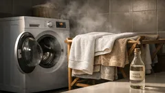 Så får du mjuka handdukar igen med vit vinäger – utan sköljmedel