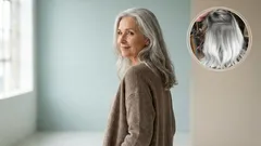 Långt hår efter 50: hur du bär det och om du behöver klippa det kort