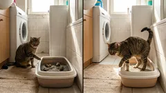 Vad händer om du inte rengör kattlådan på en hel vecka: Så reagerar en katt på smuts